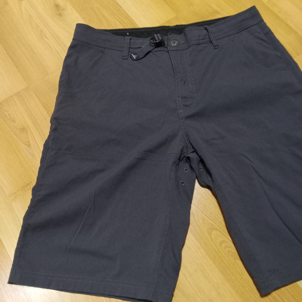 PrAna Men's Gray Nylon 10" Shorts * Size: Medium - Picture 3 of 12